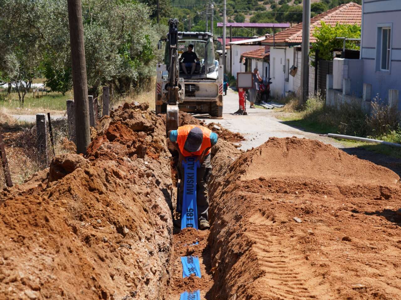 MUSKİ Doğanköy Su Hatlarını Baştan Sona Yeniliyor 4